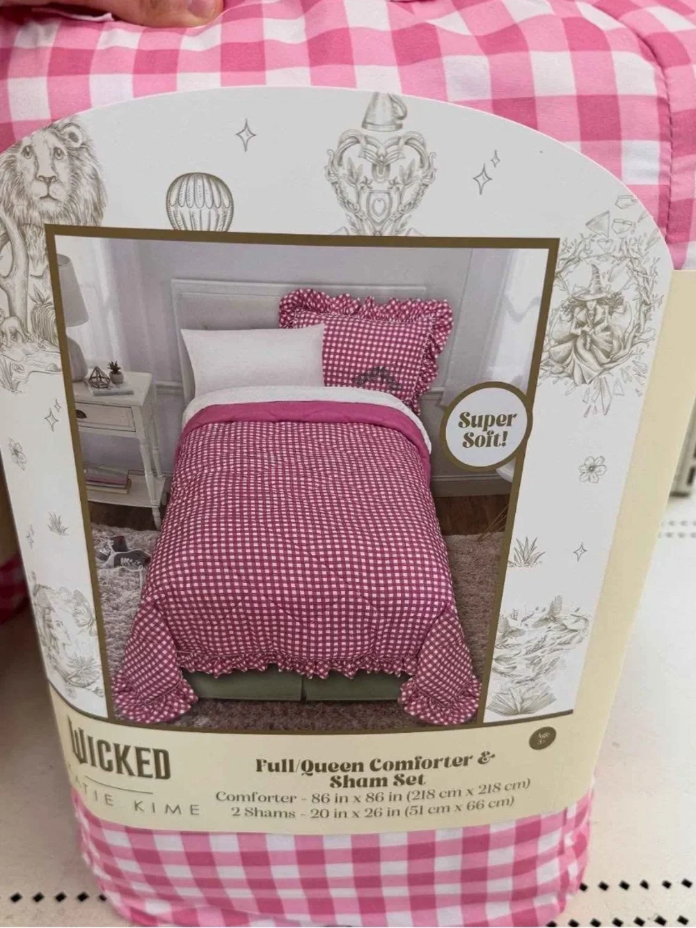 Wicked: For Good x Katie Kime Twin Comforter